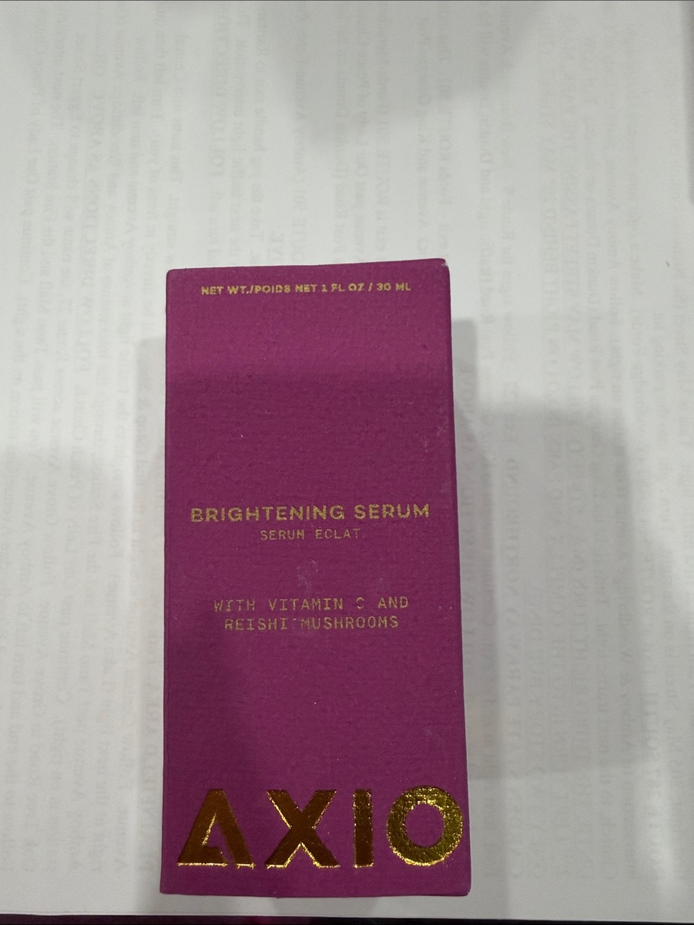 AXIOLOGY Brightening Serum — with vitamin C and Reishi mushrooms - Picture 8 of 8